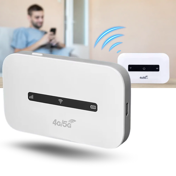 Ultimate Portable Wi-Fi | Cleverly Designed for Everyday Use — You'll Wonder How You Managed Without It