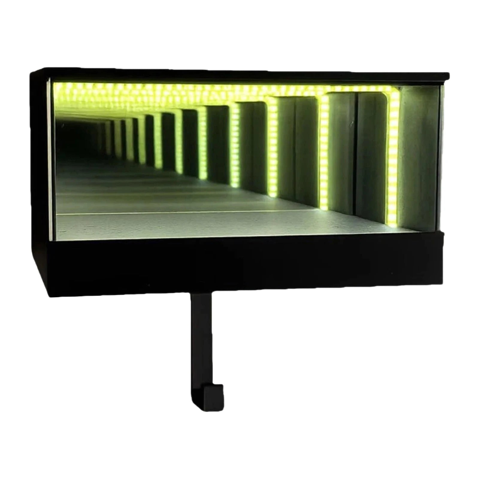 Infinity LED 3D Car Key Holder | Wall-Mounted Key Organiser with Infinity Mirror LED Effect