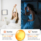 Light Alarm Clock With Nature Sounds | Practical, Beautiful & Built to Last — The Smart Choice for Any Home