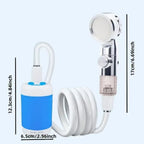 Portable USB Rechargeable Water Pump Shower Head | Intelligent Design Meets Reliable, Long-Lasting Everyday Performance