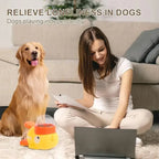 Interactive Duck Dog Puzzle Feeder Toy | Slow Feeder & Mental Enrichment for Dogs