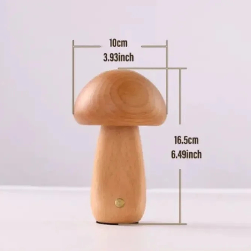 Mushroom Night Light Bedside Lamp | Style and Practicality Finally Together — The Modern Home Essential