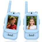Children's 2-Pack Video Walkie Talkie | Kids Two-Way Radio with Screen for Outdoor Adventures