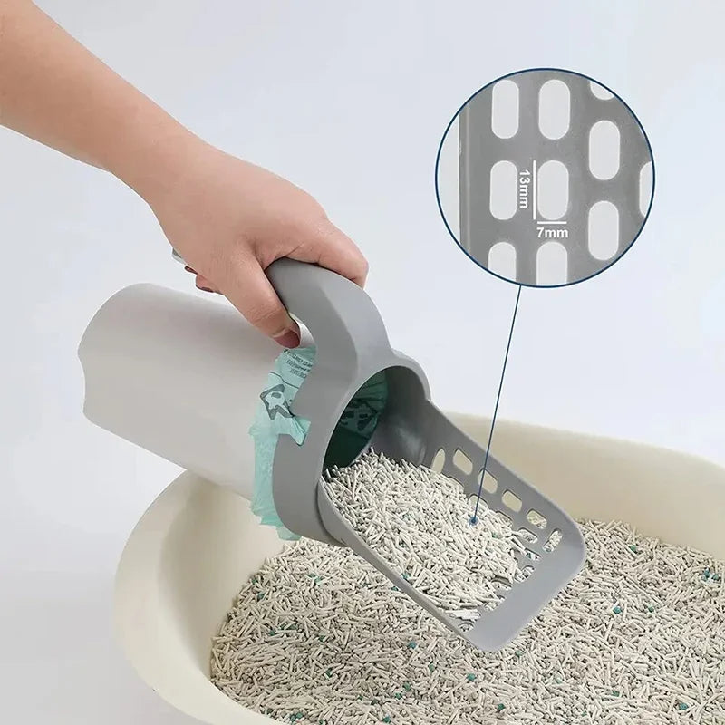 All-in-One Cat Litter Scoop | Durable Pet Accessory Built for Active, Playful, Energetic Pets