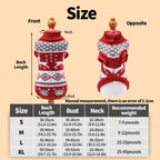 Knitted Dog Christmas Jumper | Festive Pet Sweater for Small Dogs