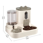 2 in 1 Dog and Cat Feeder with Water Dispenser | Designed for Happy, Healthy, Well-Loved Pets of Every Breed