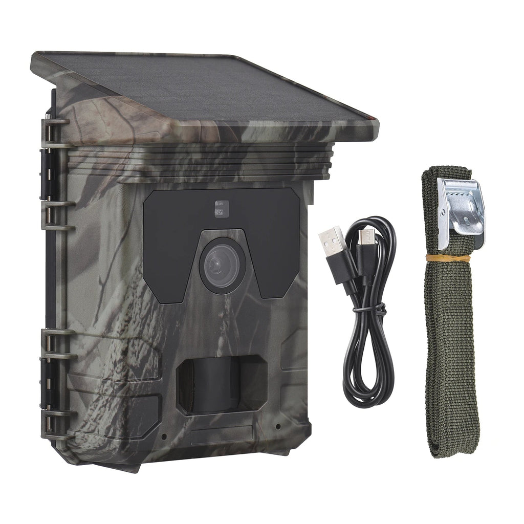 Solar Powered Night Vision Trail Camera | Hardy, Weather-Resistant & Beautifully Designed for Your Outdoor Space