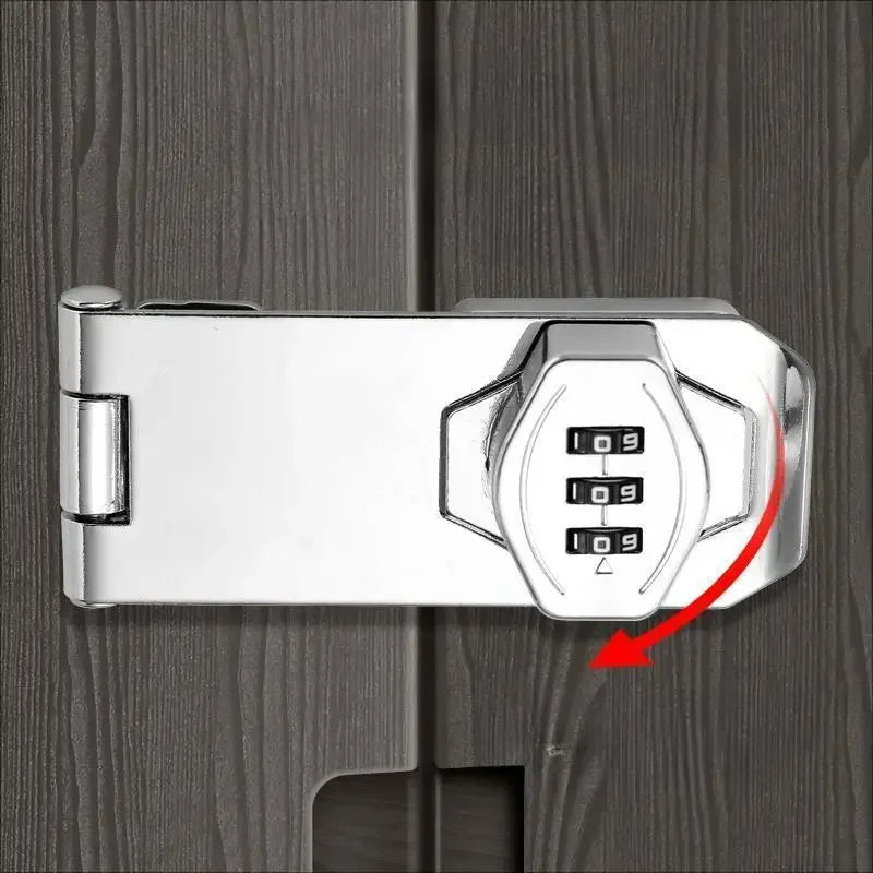 Secure Cabinet Lock with 3-Digit Combination Lock | Reliable Security You Can Trust — Smart Protection for Home & Family