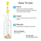 Reusable Silicone Fruit Fly Trap Funnel | Stylish Home Essential That Transforms & Elevates Your Living Space