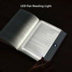 LED Night Vision Flat Panel Reading Light | Clip-On Book Light for Bed, Desk & Reading