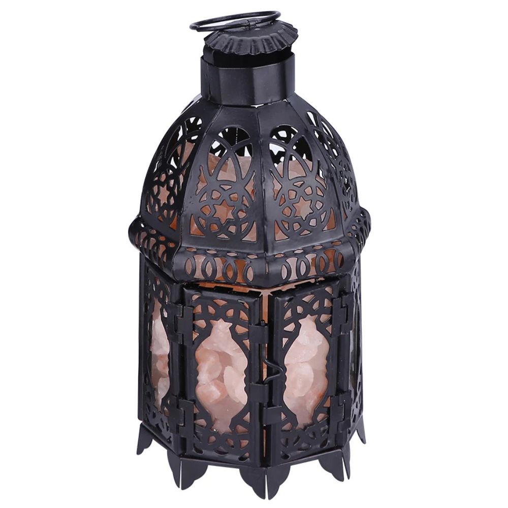 Vintage Iron Salt Rock Tabletop Lamp | Style and Practicality Finally Together — The Modern Home Essential