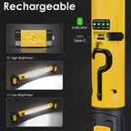 Rechargeable LED Work Light with Magnetic Base | Compact, Powerful & Ready to Go — Premium Tech at Outstanding Value