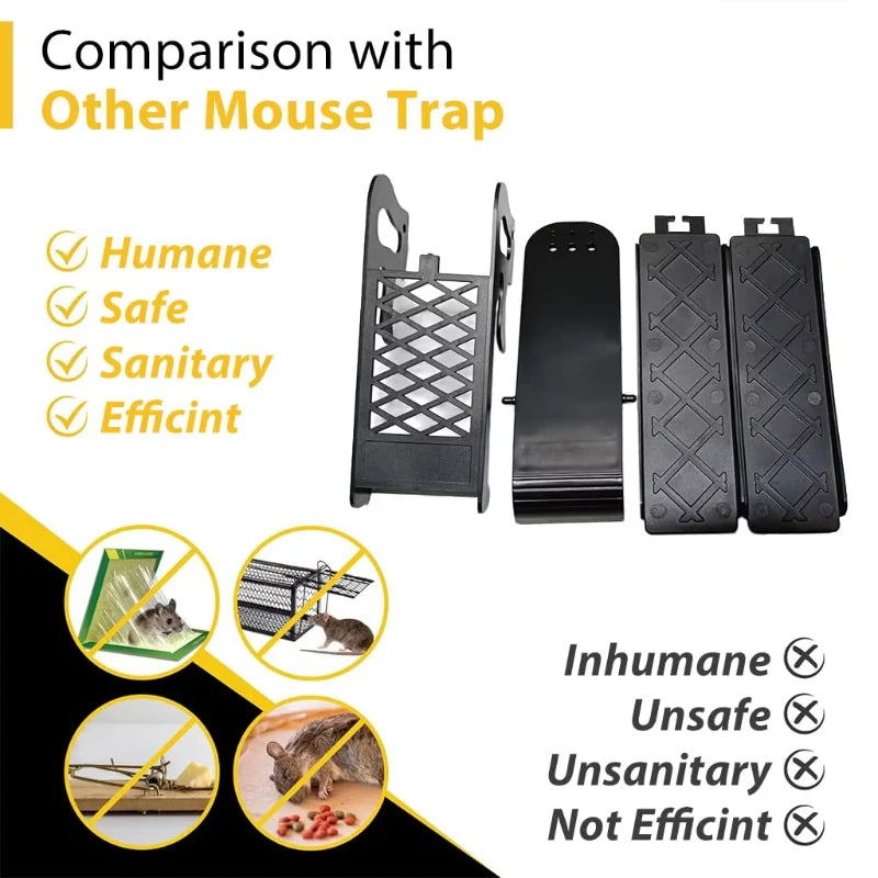 Walk the Plank Humane Reusable Mouse Trap | Quality Home Accessory Built to Look Great & Last for Years