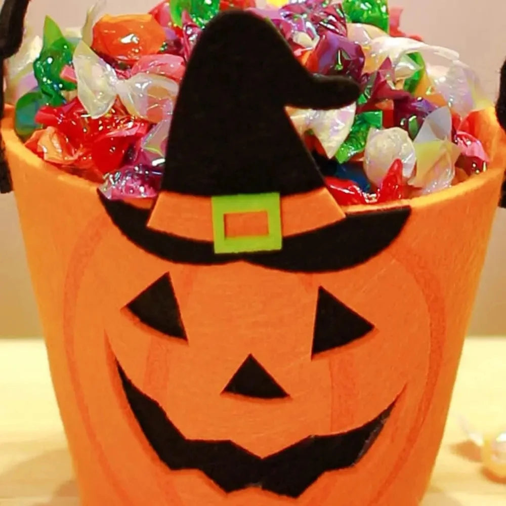 Halloween Treat Bags Candy Bucket | Beautiful, Festive & Built to Last Season After Wonderful Season