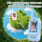 Children's 2-Pack Video Walkie Talkie | Kids Two-Way Radio with Screen for Outdoor Adventures
