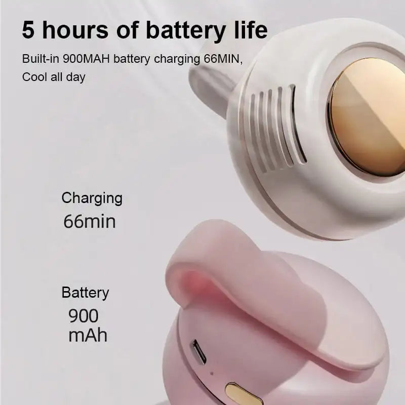 Portable Waist Fan Clip with Bladeless Handheld Design | Upgrade Your Home with This Thoughtfully Designed Everyday Essential