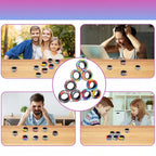 Magnetic Fidget Ring Spinner Set | Satisfying Stress Relief Toy for Adults & Teens