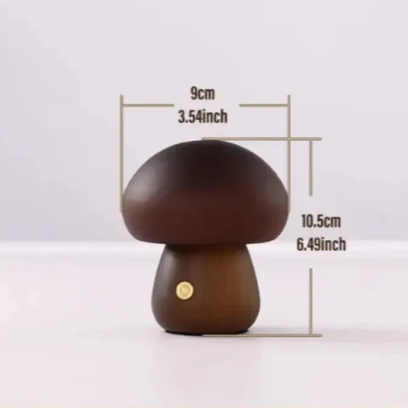 Mushroom Night Light Bedside Lamp | Style and Practicality Finally Together — The Modern Home Essential