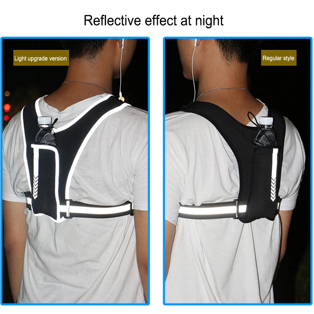 Reflective Running Vest Chest Bag | Style and Practicality Finally Together — The Modern Home Essential
