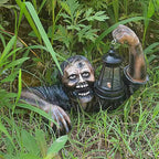 Scary Zombie Outdoor Halloween Decor with LED Light | Bring the Magic of the Season into Your Home with This Beautiful Piece