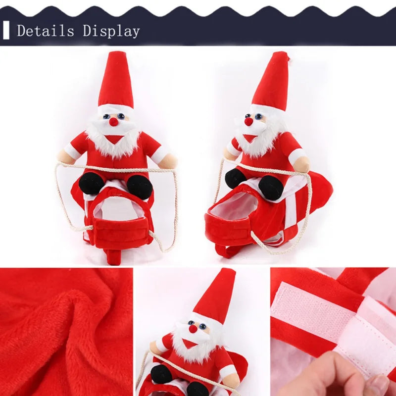 Santa Riding Dog Christmas Costume | Designed for Happy, Healthy, Well-Loved Pets of Every Breed