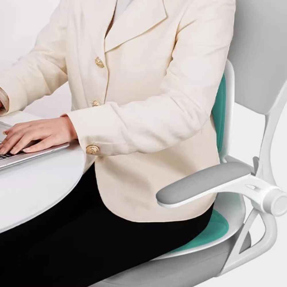 Ergonomic Office Chair Posture Corrector Seat with Backrest | Doctor-Recommended Support for Pain Relief, Recovery & Mobility