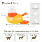 Interactive Duck Dog Puzzle Feeder Toy | Slow Feeder & Mental Enrichment for Dogs