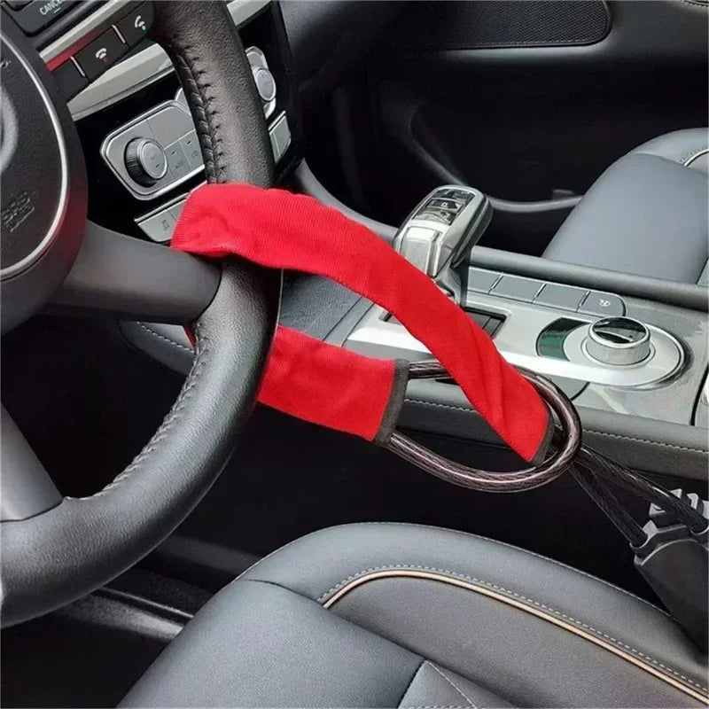 Universal Car Steering Wheel Lock with Seat Belt Security | Elevate Every Outfit with This Must-Have Fashion & Lifestyle Accessory