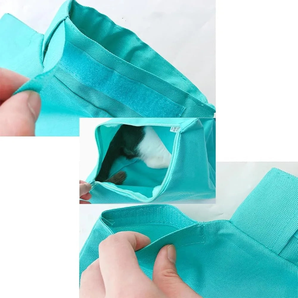 Anti-Scratch Travel Cat Carrier Bag | Breathable Mesh Soft-Sided Airline-Approved Cat Carrier