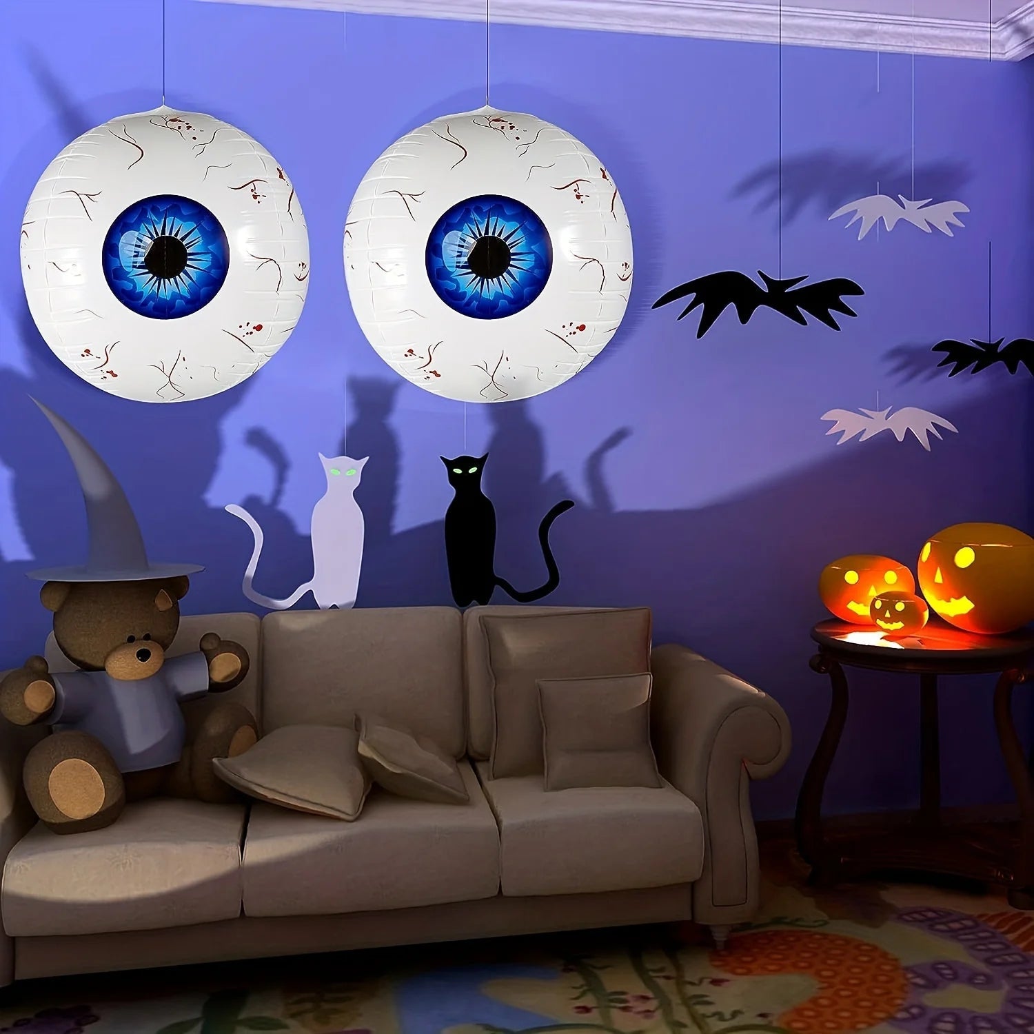 Halloween Eyeball Balloon Spooky Creepy Decor | The Perfect Seasonal Touch for Your Home — or as a Thoughtful Gift