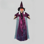 Life Size Animated Halloween Witch with Red Eyes | Beautiful, Festive & Built to Last Season After Wonderful Season