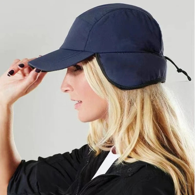 Winter Bomber Hat with Ear Flaps | Warm Lined Trapper Hat for Men & Women