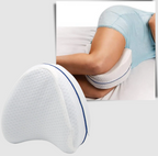 Orthopedic knee and leg pillow with memory foam | Doctor-Recommended Support for Pain Relief, Recovery & Mobility