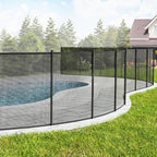 Removable Inground Swimming Pool Safety Fence | Hardy, Weather-Resistant & Beautifully Designed for Your Outdoor Space