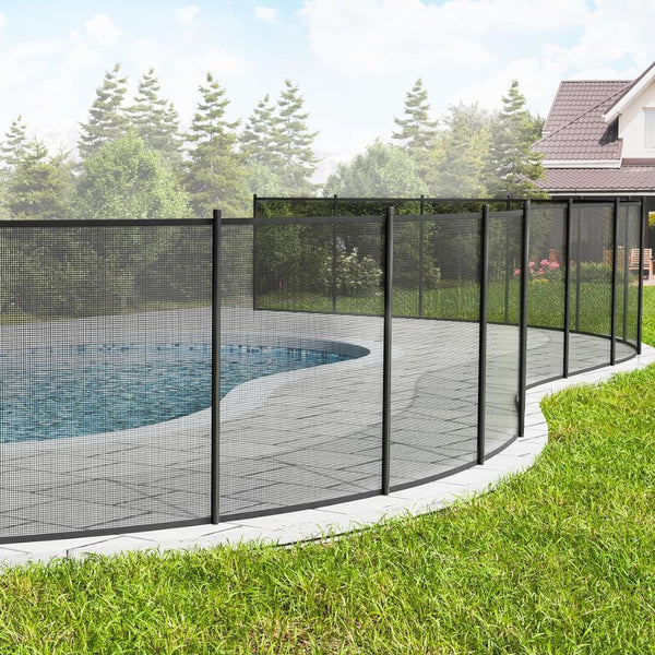 Removable Inground Swimming Pool Safety Fence | Hardy, Weather-Resistant & Beautifully Designed for Your Outdoor Space