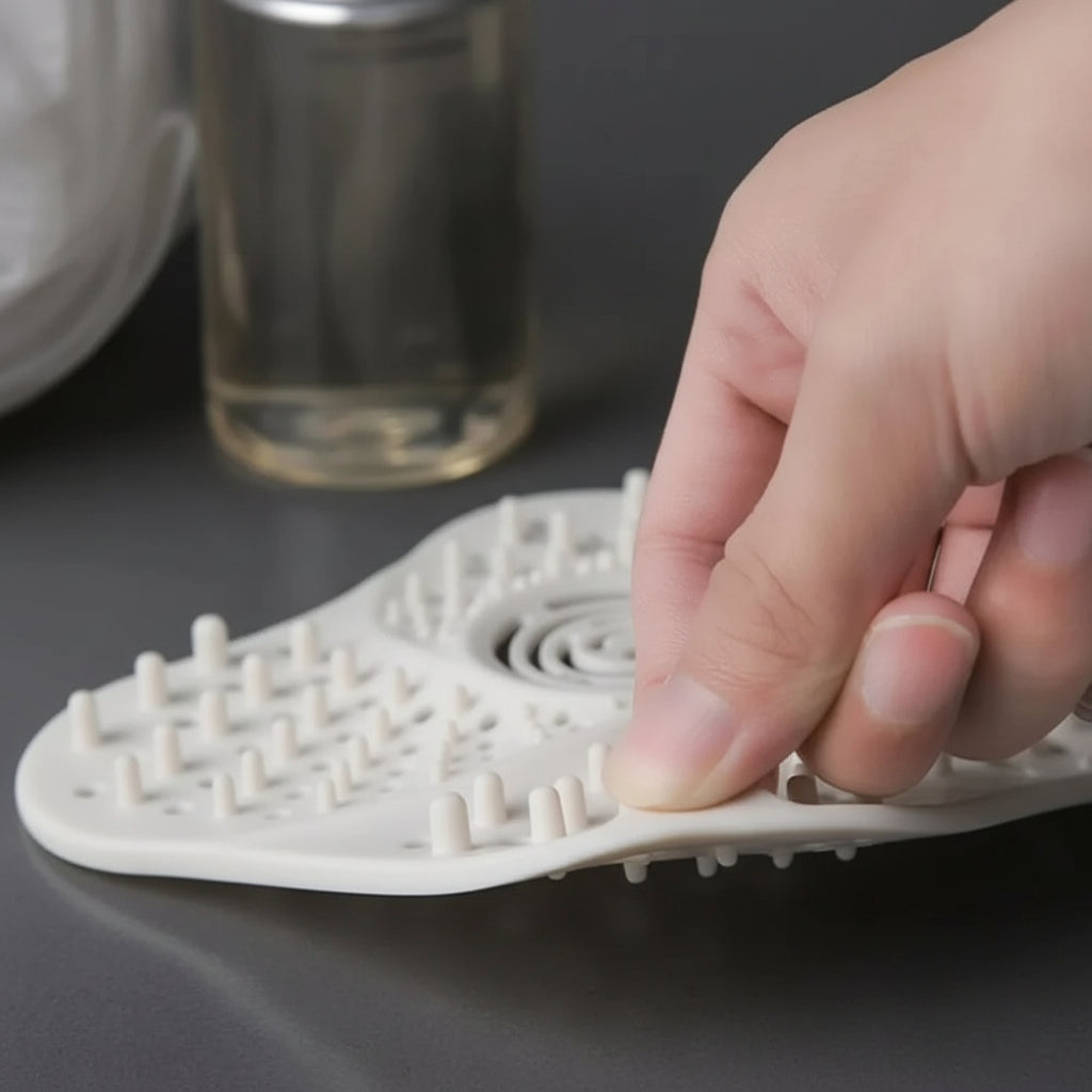 Spiral Shower Drain Hair Catcher | Anti-Clog Drain Protector for Bathrooms & Shower Trays