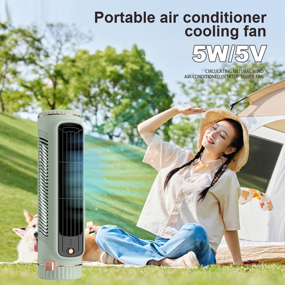 Bladeless Portable Air Conditioner Tower Fan | Salon-Quality Haircare for Stronger, Shinier, Healthier Hair