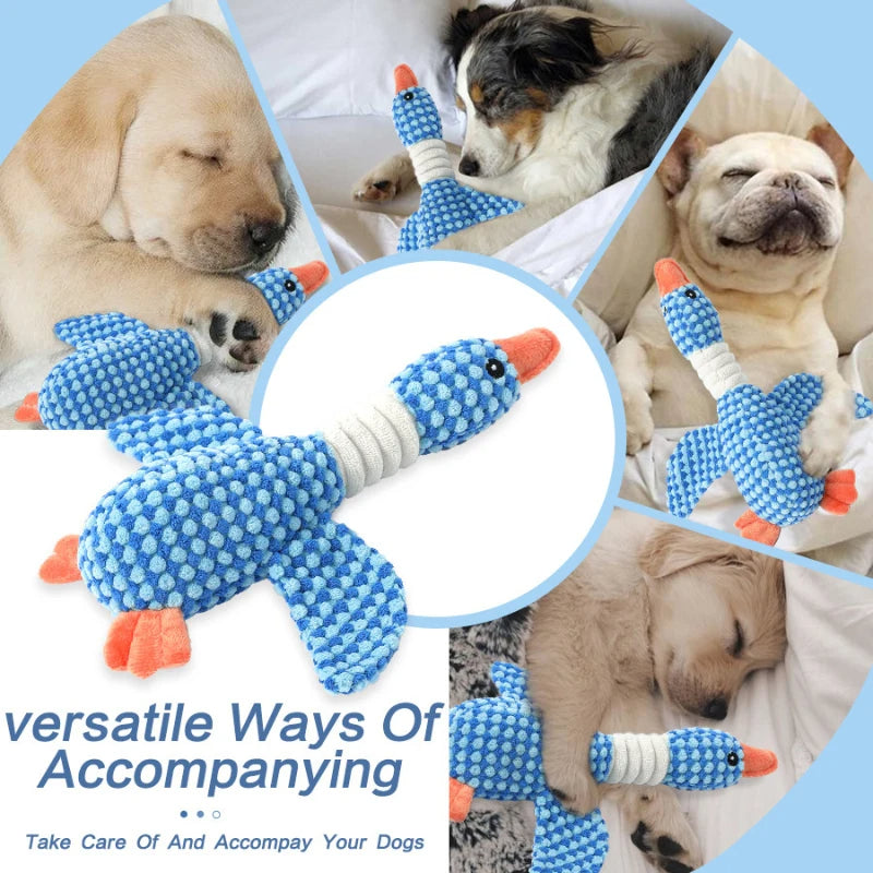 Plush Dog Chew Toy with Squeaker | Engaging Kids Toy That Sparks Creativity, Curiosity & Confidence