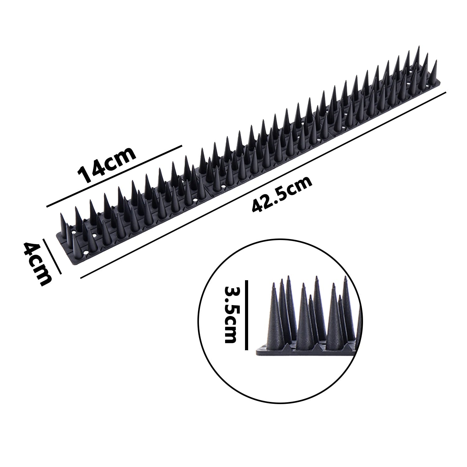 Plastic Bird Repeller Control Spikes | Make Your Garden Beautiful, Functional & the Envy of the Neighbourhood