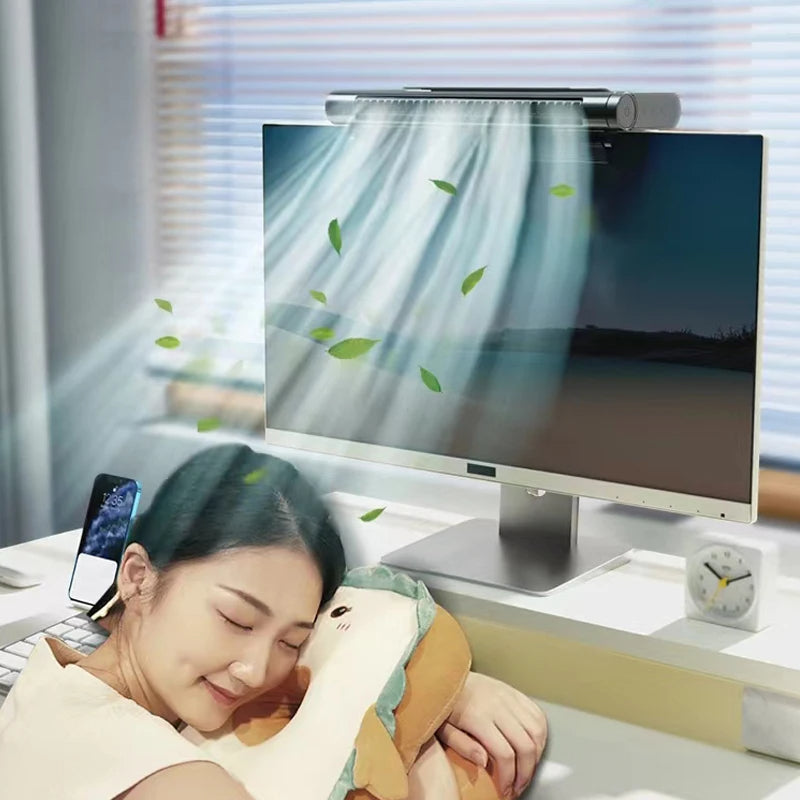USB Bladeless Fan and Desktop Air Conditioner | Deep-Conditioning Haircare for Soft, Healthy, Beautifully Glossy Hair