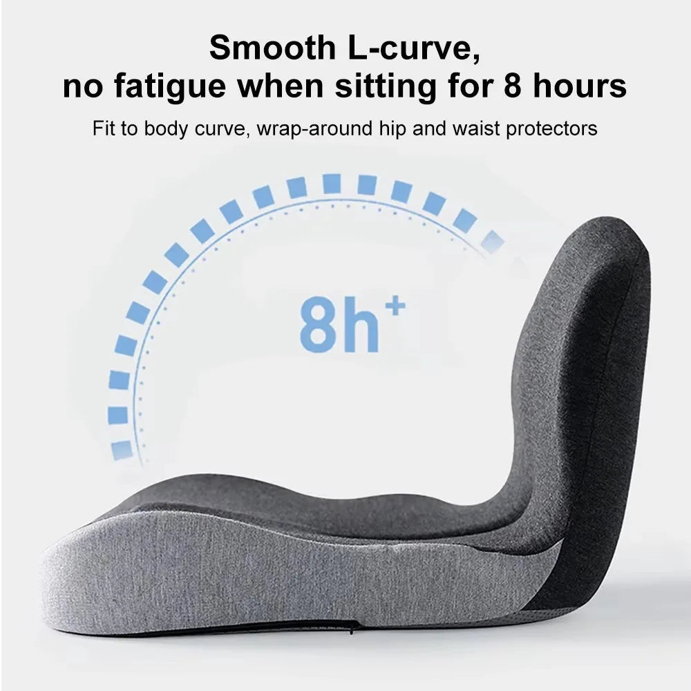 Memory Foam Lumbar Pillow Seat Cushion | Support Your Body, Reclaim Your Comfort & Move More Freely Every Day