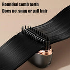 Wireless 2-in-1 Portable Ceramic Hair Straightener | Cordless Travel Straightener & Curler