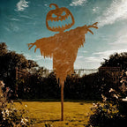 Rustic Scary Pumpkin Scarecrow Halloween Decor | Beautiful, Festive & Built to Last Season After Wonderful Season