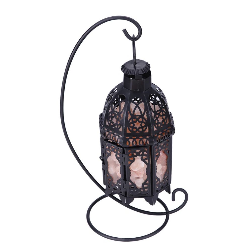 Vintage Iron Salt Rock Tabletop Lamp | Style and Practicality Finally Together — The Modern Home Essential