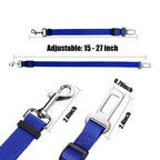 Adjustable Dog Seat Belt | Vet-Approved Pet Essential for Comfort, Safety & Wellbeing