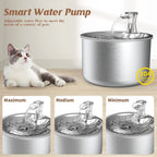 Stainless Steel Cat Water Fountain with Filter and Sensor | Premium Pet Care — Safe, Durable & Trusted by Pet Owners Everywhere