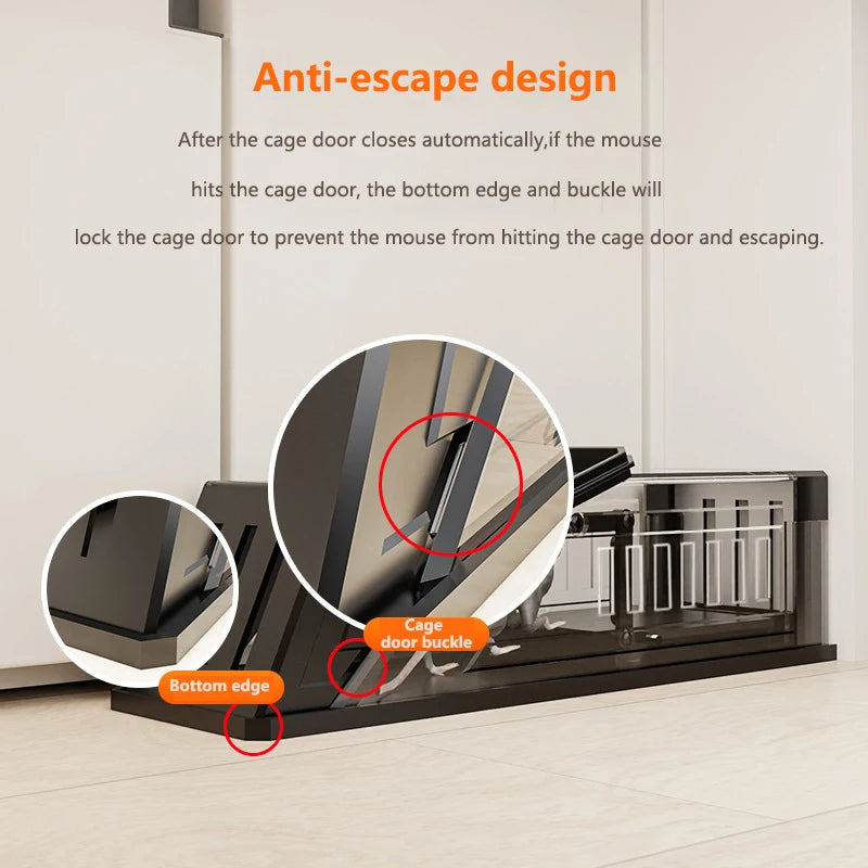 Automatic Mouse Trap Cage with Sensitive Trigger | Stylish Home Essential That Transforms & Elevates Your Living Space