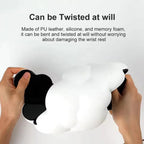 Memory Foam Cloud Keyboard Wrist Rest | Ergonomic Wrist Support for Desk, Office & Gaming