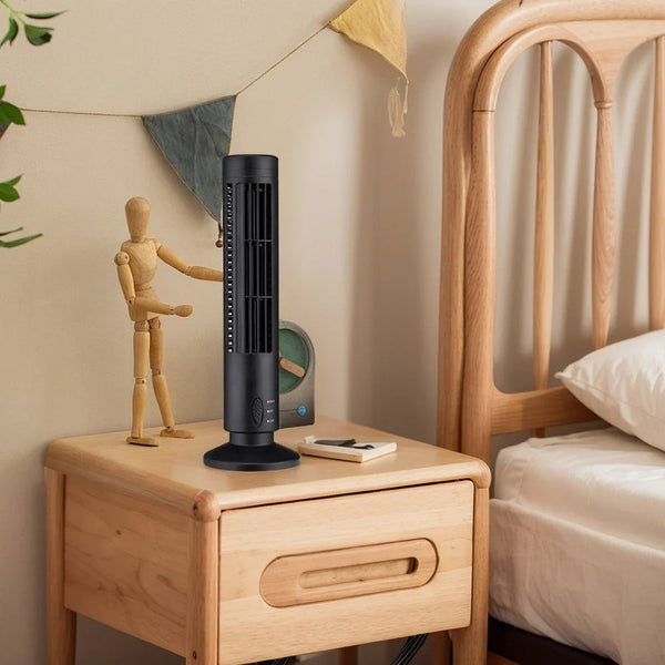 Mini Desktop Air Conditioner with USB Bladeless Cooling | Nourishing Haircare for Frizz-Free, Glossy, Manageable Hair Every Day