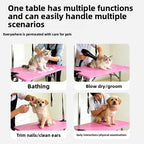 Foldable Pet Grooming Table with Adjustable Height